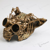 Angry Wolf Robotic Goggles Steampunk Masquerade Gold Mask