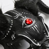 Aninmal Skull Ancient Tribal Black Large Ram Horn Masquerade Mask