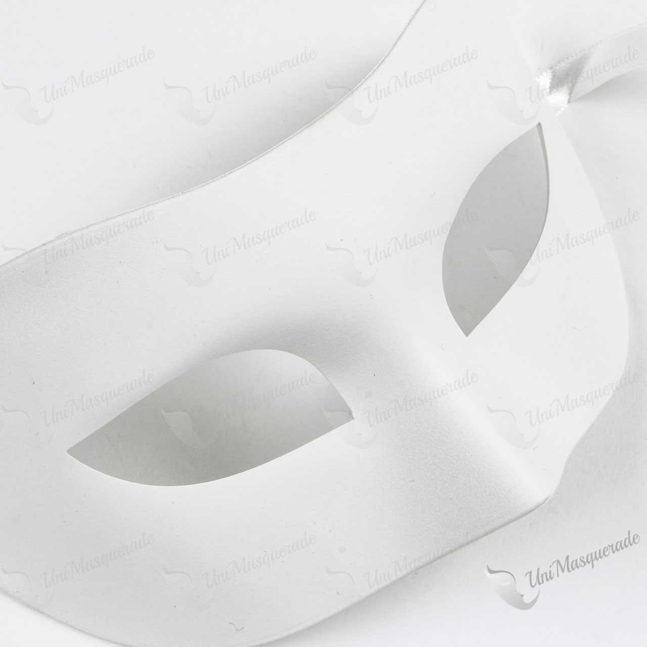 Iris Grezzo - Blank White Half Face Masks for Decorating