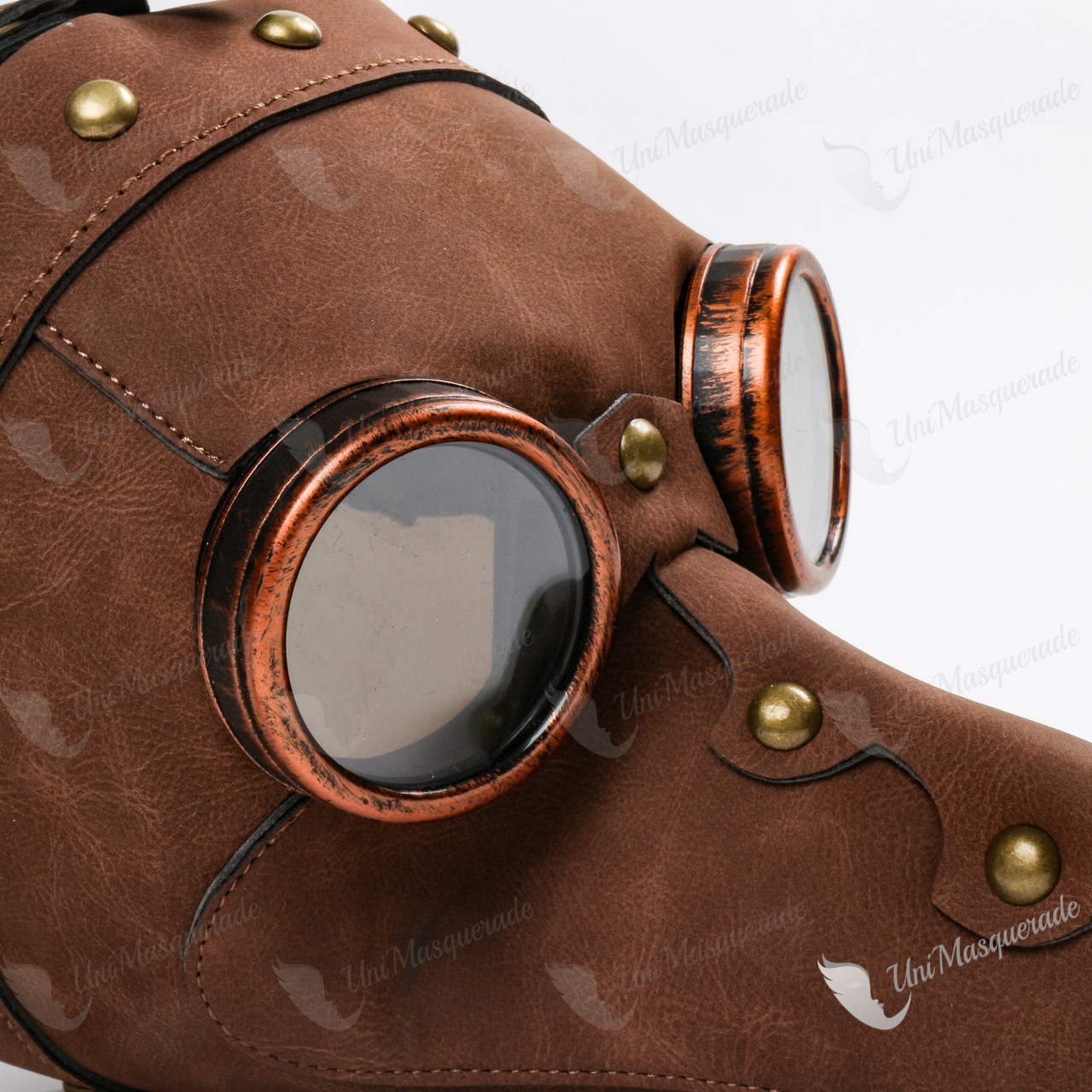 Owl Leather Mask Steampunk Style Masquerade Steampunk Mask Leather