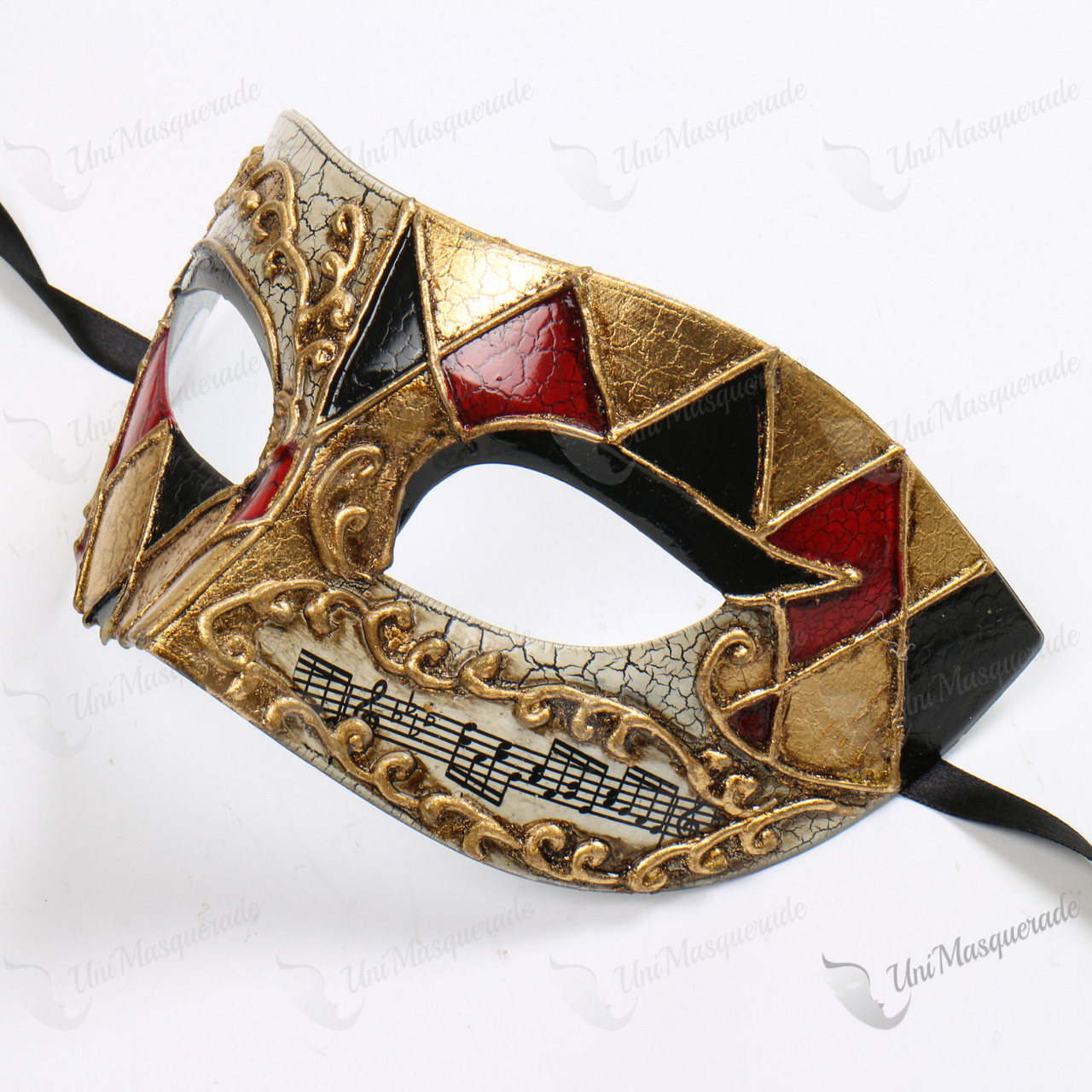 Women Luxury Gold Metal Venetian Masquerade Mask Handheld Stick Mask 