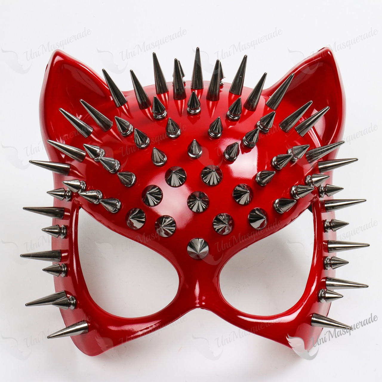 Gatto Cat Steampunk with Spike Red
