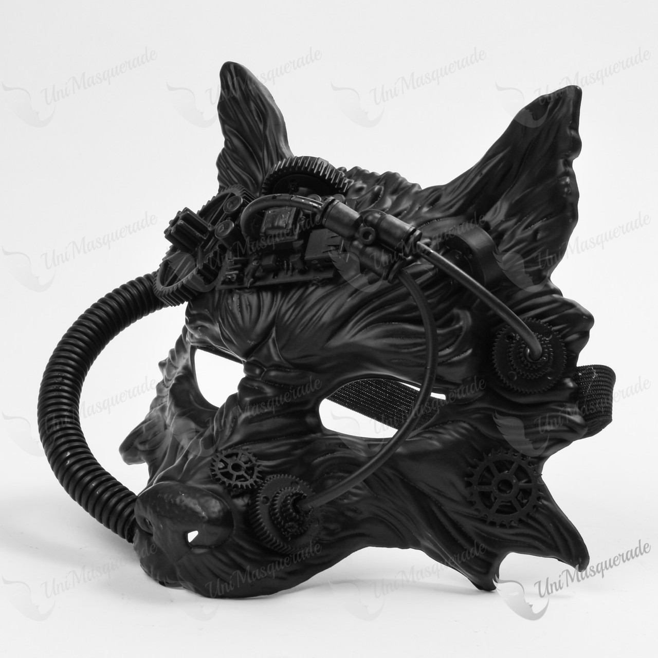 Wild Wolf Animal Steampunk Full Face Halloween Masquerade Costume