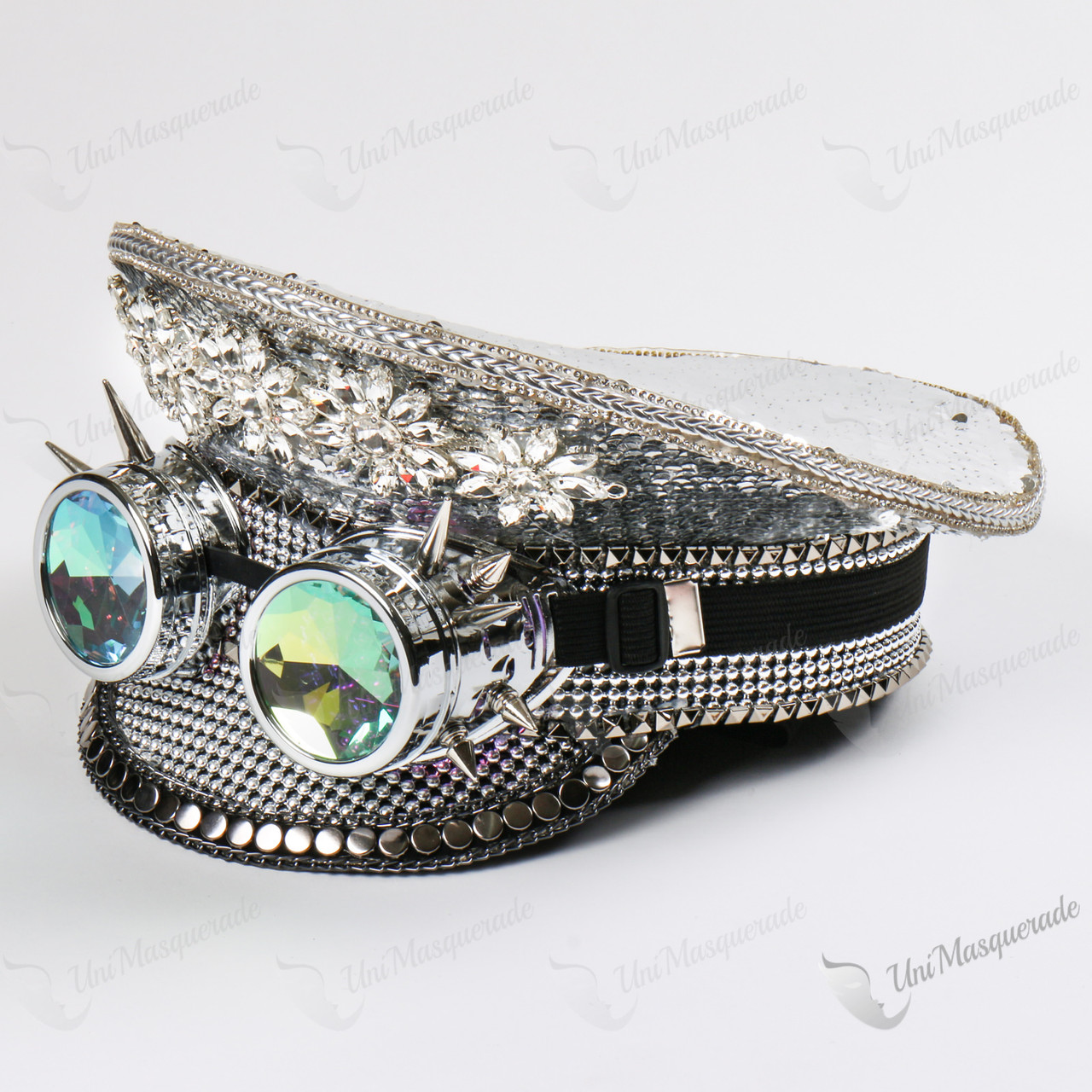 Steampunk Burning Man Captain Hat with 