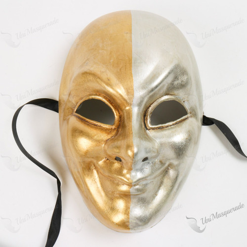 Phantom Venetian Full Face Red Musical Masquerade Mask