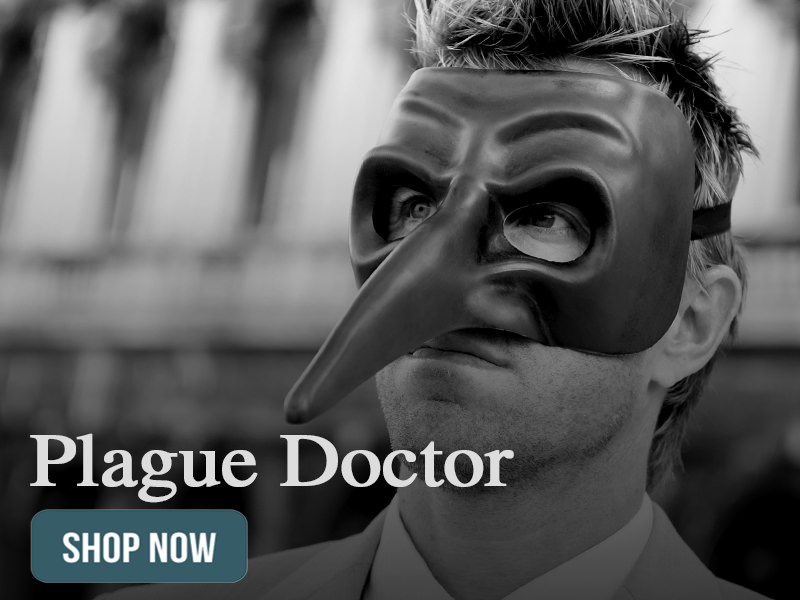 Plague Doctor Long Nose Masquerade Masks