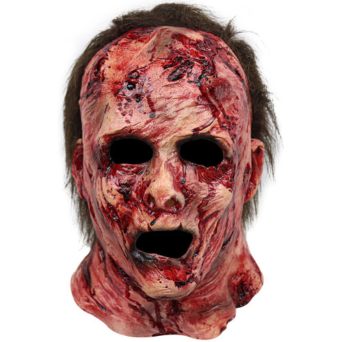 Halloween Horror Film Skeleton Face Cover Creepy Latex Face Cover Scary Halloween Costume Props Party Decor