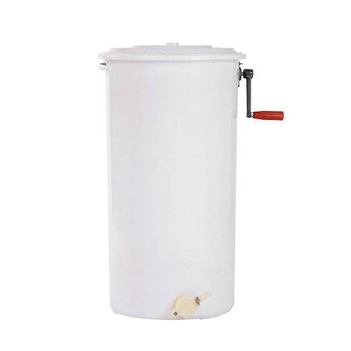 2 Frame Plastic Manual Bee Honey Extractor Honeycomb Beekeeping Equipment White