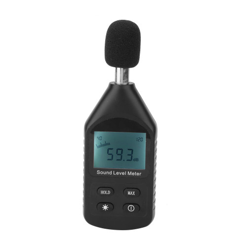 LCD Digital Noisemeter Sound Level Meter 30-130dB Noise Volume Measuring Instrument