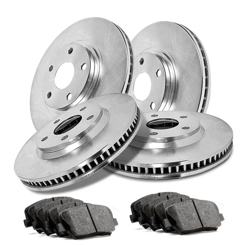 Front & Rear Kit Brake Rotors & Ceramic Pads For  Buick Regal 1996