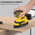Detail Sander 13,000 OPM Compact Electric Sander with Dust Collector 220W 1.6Amp Power Sander with 20PCS Sanderpapers and Transparent Dust Box for Tight Spaces Woodworking