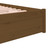 vidaXL Bed Frame without Mattress Honey Brown Solid Wood 140x200 cm