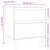 vidaXL Bedside Cabinet Grey Sonoma 40x35x50 cm