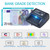 Mini UV Counterfeit Bill Detector EUR Money Counter Automatic Money Detection By UV MG IR Image Paper Quality Size Thickness Suitable for Shops Grocery Stores Restaurants Hotel Street Peddler Small Business