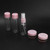 5pcs Portable Travel Makeup Storage Bottle Cream Lotion Spray Cosmetics Container Set (Pink)