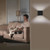 LED Wall Lamp Modern Hallway Wall Lights 6W 6500K Up Down Wall Mounted Lights Cool White Wall Sconce for Living Room Bedroom Aisle Corridor