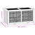 vidaXL Hamster Cage 89.5x45x45 cm Solid Wood Fir