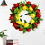 Simulation Garland Door Decoration Home Simulation Wall Holiday Decorative Flowers