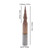 Milling Cutter Conical Ball Head Tungsten Steel Cutting Tools with Coated for End Milling SlottingR0.25x20xD6x50