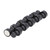 10Pcs Refrigerator Magnets Strong Metal for Fridge Whiteboard Office Classroom Map Kitchen Accessories with Storage Box Black