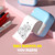 Mini Thermal Printer Multifunction Portable Sticker Maker Instant Photo Inkless Printing Support BT Connection for Smartphone with 1 Paper Roll 57mm Compatible with iOS Android System for Picture Receipt Memo Note Label Children DIY