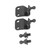 4pcs Bonnet Boot Gas Strut Brackets Ball Stud Mounting Bracket Replacement for Nissan 350Z Coupe Hatchback 2003‑2008
