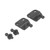 4pcs Bonnet Boot Gas Strut Brackets Ball Stud Mounting Bracket Replacement for Nissan 350Z Coupe Hatchback 2003‑2008