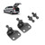 4pcs Bonnet Boot Gas Strut Brackets Ball Stud Mounting Bracket Replacement for Nissan 350Z Coupe Hatchback 2003‑2008