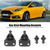 4pcs Bonnet Boot Gas Strut Brackets Ball Stud Mounting Bracket Replacement for Nissan 350Z Coupe Hatchback 2003‑2008