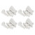 4 Set Pontoon Boat Gate Latch Kit ABS Square Frame Pontoon Boat Replacement Door Latches for Left Right 1 to 1.25in
