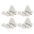 4 Set Pontoon Boat Gate Latch Kit ABS Square Frame Pontoon Boat Replacement Door Latches for Left Right 1 to 1.25in