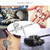 KKmoon Professional Gravity Feed Airbrush Set for Art Painting Tattoo Paint Hobby Spray Model Air Brush Nail Tool 0.2mm 9cc