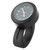 22/25mm Motorcycle Handlebar Mount Clock Universal Waterproof Watch Built In Battery(Black )