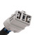24V Excavator Battery Relay Switch Red Copper Terminal Main Power Switch Replacement for Kobelco SK135