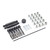 33PCS Glow Plug Thread Repair Kit, Steel Thread Repair Tool Cylinder Head Glow Plug Tap Thread Re-threading Repair / Restore Tool Set