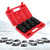4pcs 6 Point 1/2in DR Front Back Wheel Drive Axle Nut Deep Impact Socket Accessory