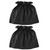 2Pcs Car Curtain Window Cover Auto Sunshade Anti UV Side Window Cloth Sun Visor