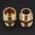 2pcs Brass Reducing Nipple Pipe Pagodas Straight Fitting(6)