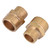 2pcs Brass Reducing Nipple Pipe Pagodas Straight Fitting(6)