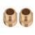 2pcs Brass Reducing Nipple Pipe Pagodas Straight Fitting(6)