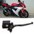 Aluminum ABS Vehicle Right Brake Master Cylinder Fit for Yamaha TTR50E 2006-2015