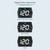 Head Up Display, GPS Speedometer Universal Car Heads-up Display 3 Inch MPH Speed Meter with Compass Overspeed Alarm for All Vehicles, Plug and Play