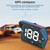 Head Up Display, GPS Speedometer Universal Car Heads-up Display 3 Inch MPH Speed Meter with Compass Overspeed Alarm for All Vehicles, Plug and Play