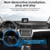 Head Up Display, GPS Speedometer Universal Car Heads-up Display 3 Inch MPH Speed Meter with Compass Overspeed Alarm for All Vehicles, Plug and Play