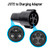 J1772 to Charging Adapter Fit for Tesla Model 3/S/X/Y, 80 Amp / 240V AC    Compatible with SAE J1772 Charger