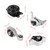 4Pcs Set Engine Motor &amp; Trans Mount A4350 A4339 A4353 A4340 Fit for Nissan Altima 2.5L Auto CVT Transmission 20072017