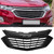 Front Bumper Upper Grill 84150736 Scratch Resistant Radiator Grille Replacement for Chevy Equinox 2018 to 2021 All Black