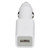 2 in 1 USB Car Charger GSM GPRS Locator Real Time Tracking Device for Vehicle Child Elderly White
