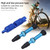 1.6in Tubeless Valve Stem French Type Brass Detachable for Road Bicycles Mountain BikesBlue