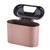 Portable Auto Car Trash Can Rubbish Waste Garbage Dust Box Bin Storage Holder Interior Golden